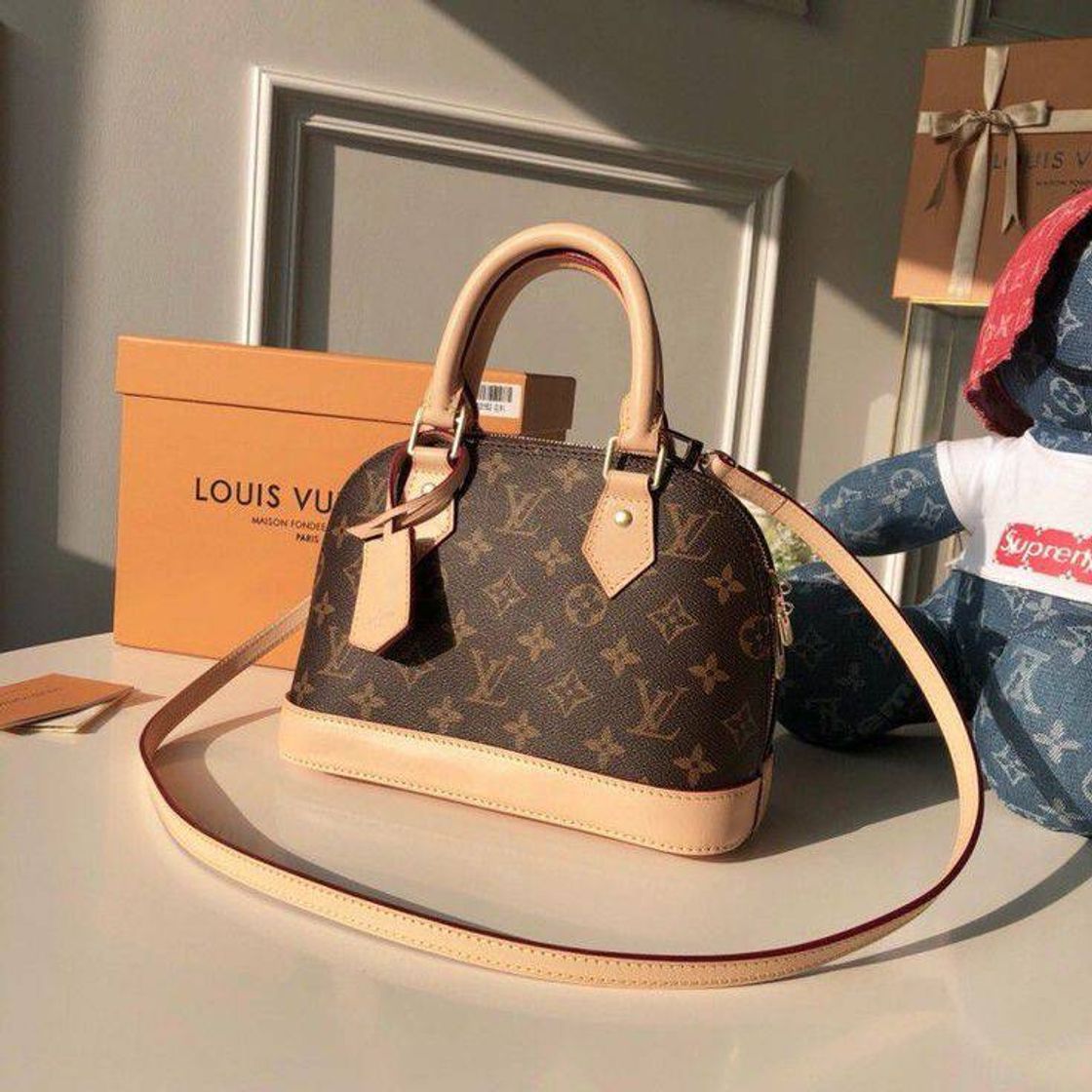 Moda Bolsa Louis Vuitton Alma. 