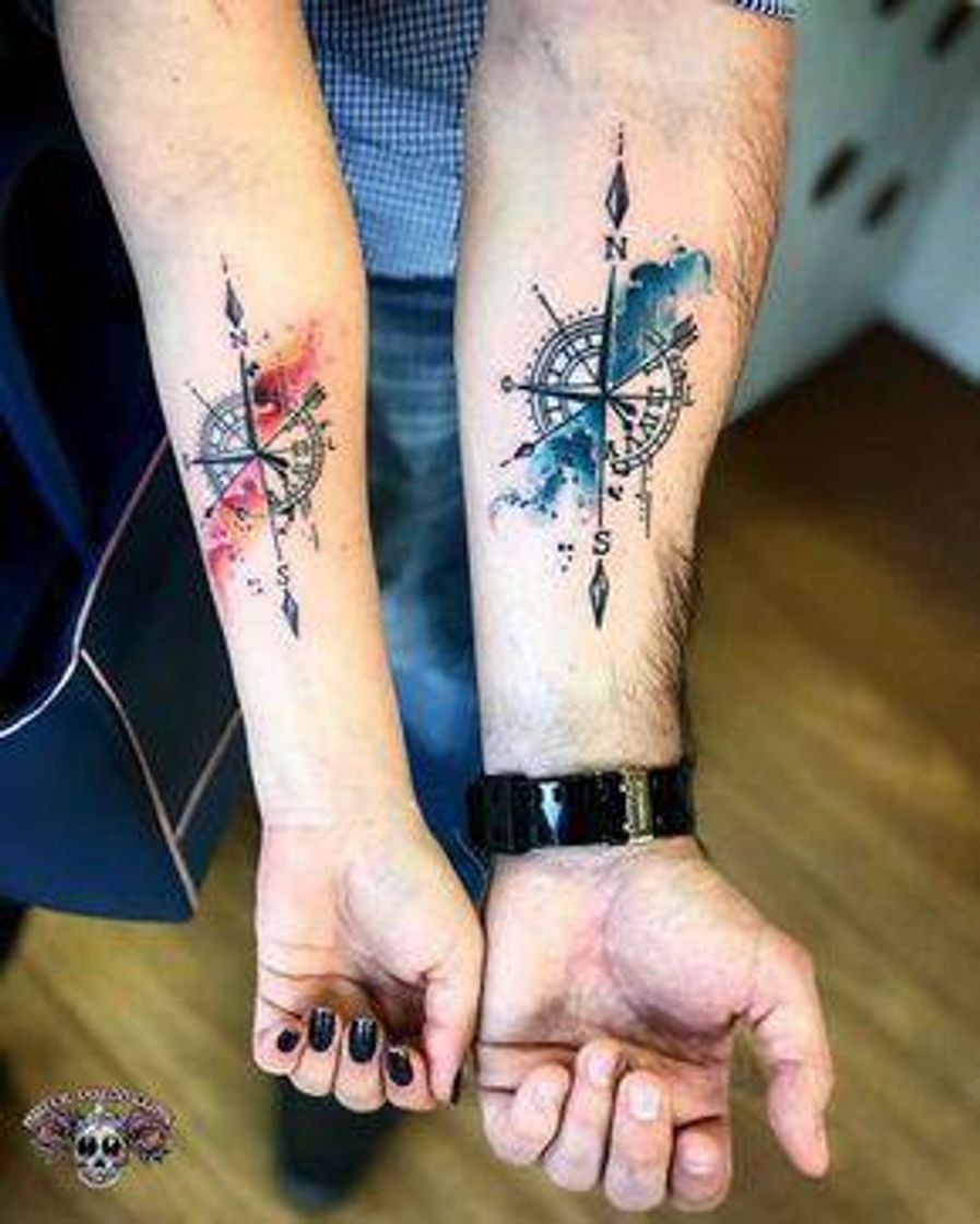 Moda Tatuagem pra casal 