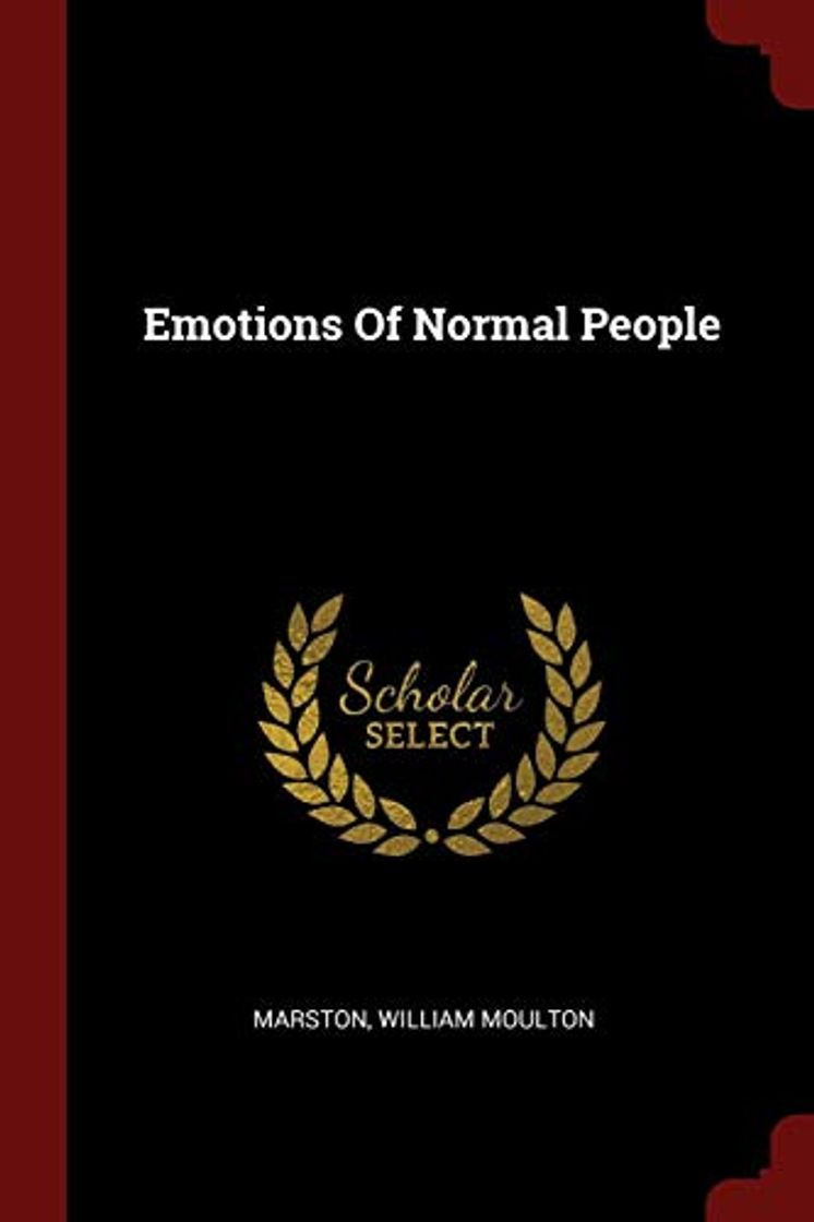 Libros Emotions Of Normal People