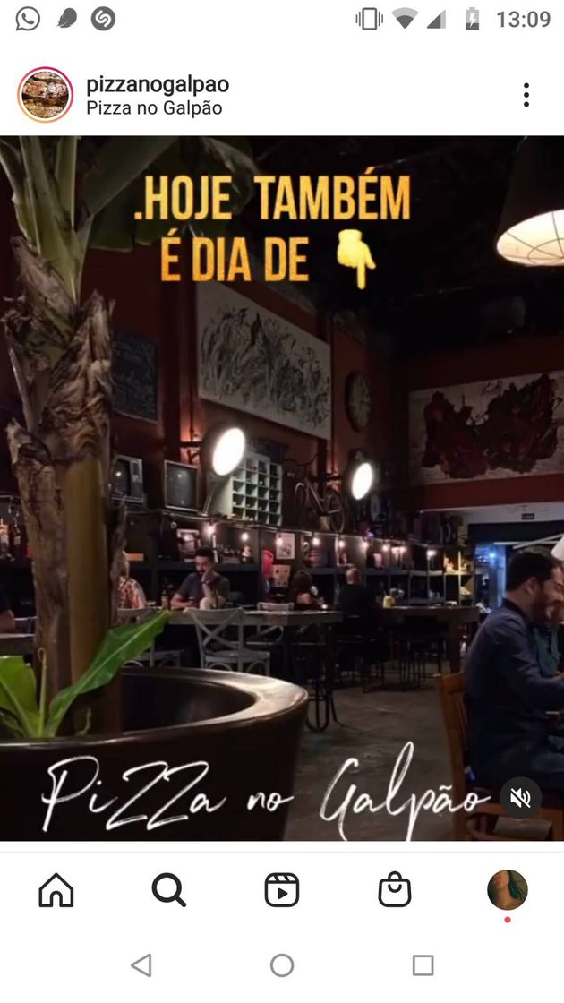 Restaurantes Pizza no Galpão