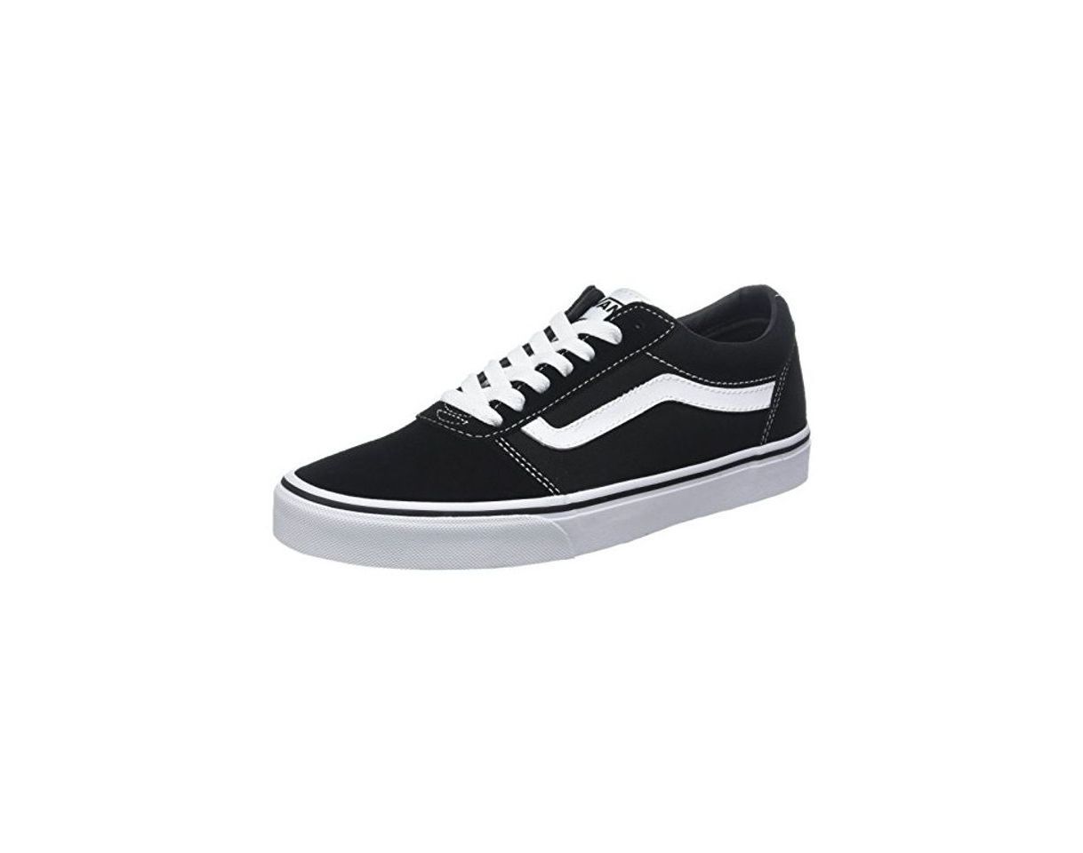 Moda Vans Ward Canvas, Zapatillas Hombre, Negro