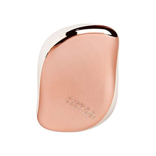 Tangle Teezer – Cepillo desenredar Compact Styler Rose Gold Cream