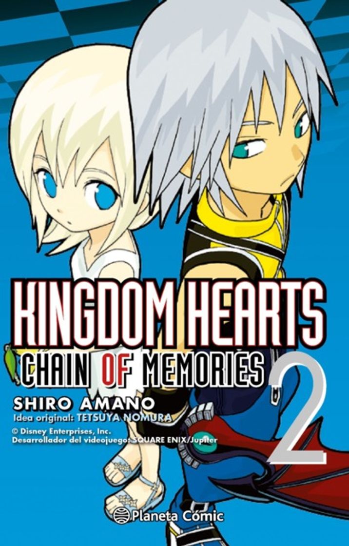 Moda Comic kingdom Hearts: chain of memories 2