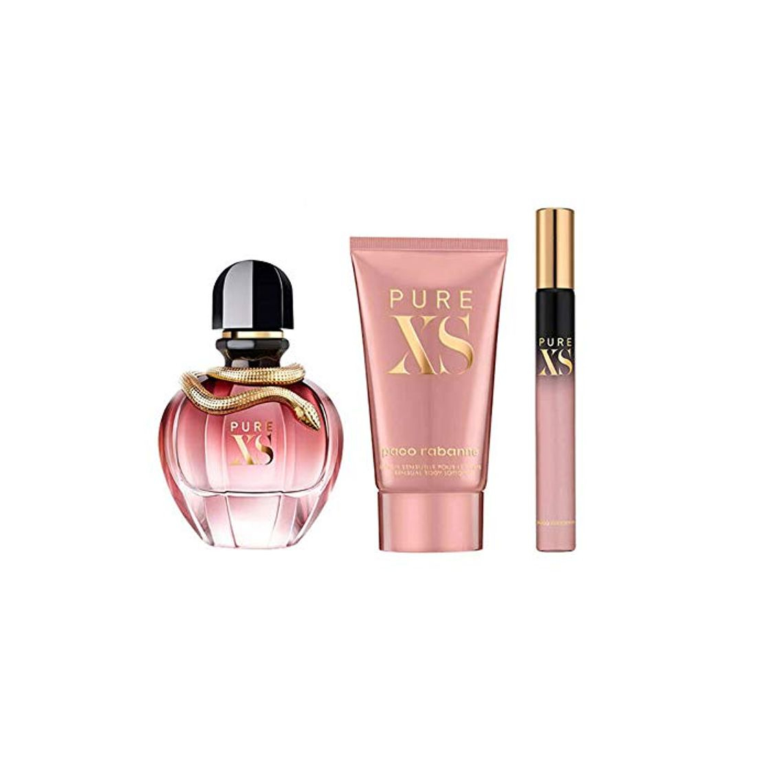 Beauty Paco Rabanne Pure XS for Her Lote 3 Piezas