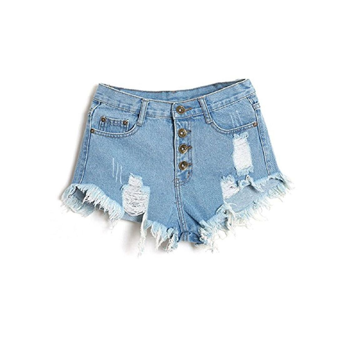 Producto Minetom Mujer Verano Pantalones Cortos Vintage Denim Cortocircuitos Calientes Moda Cintura Alta