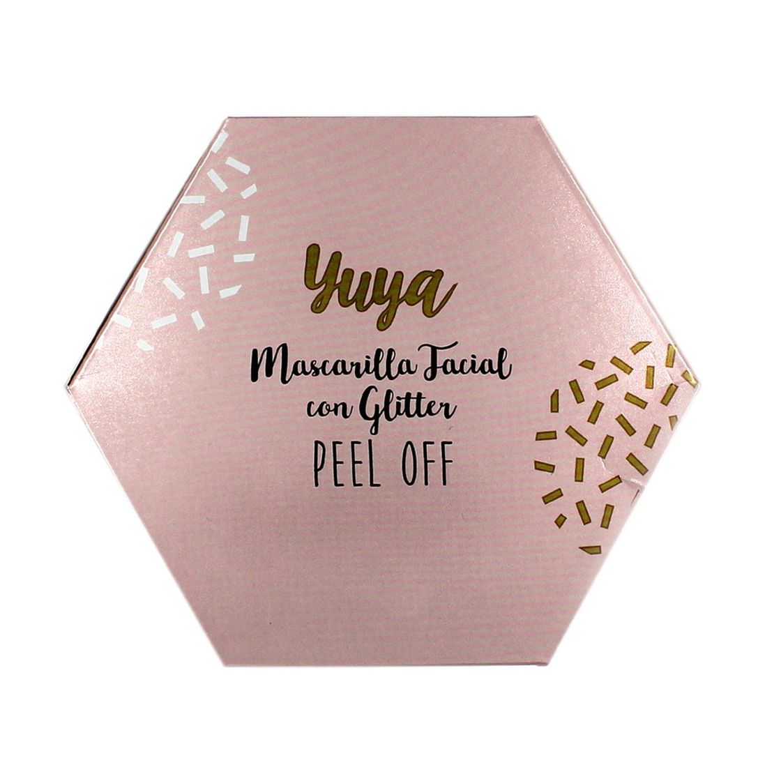 Moda Mascarilla facial - Peel off con glitter | Yuya Tienda Oficial