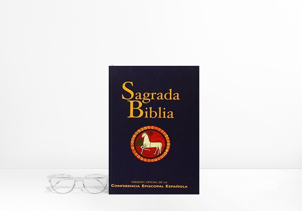 Book Sagrada Biblia. Popular rustica azul: Versión oficial de la Conferencia Episcopal Española: 109 (EDICIONES BÍBLICAS)