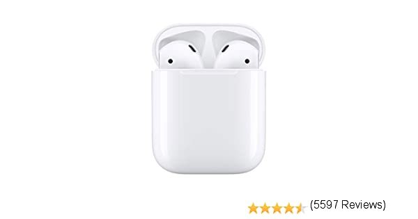 Social Apple AirPods con estuche de carga (2.ª generación): Apple - Amazon