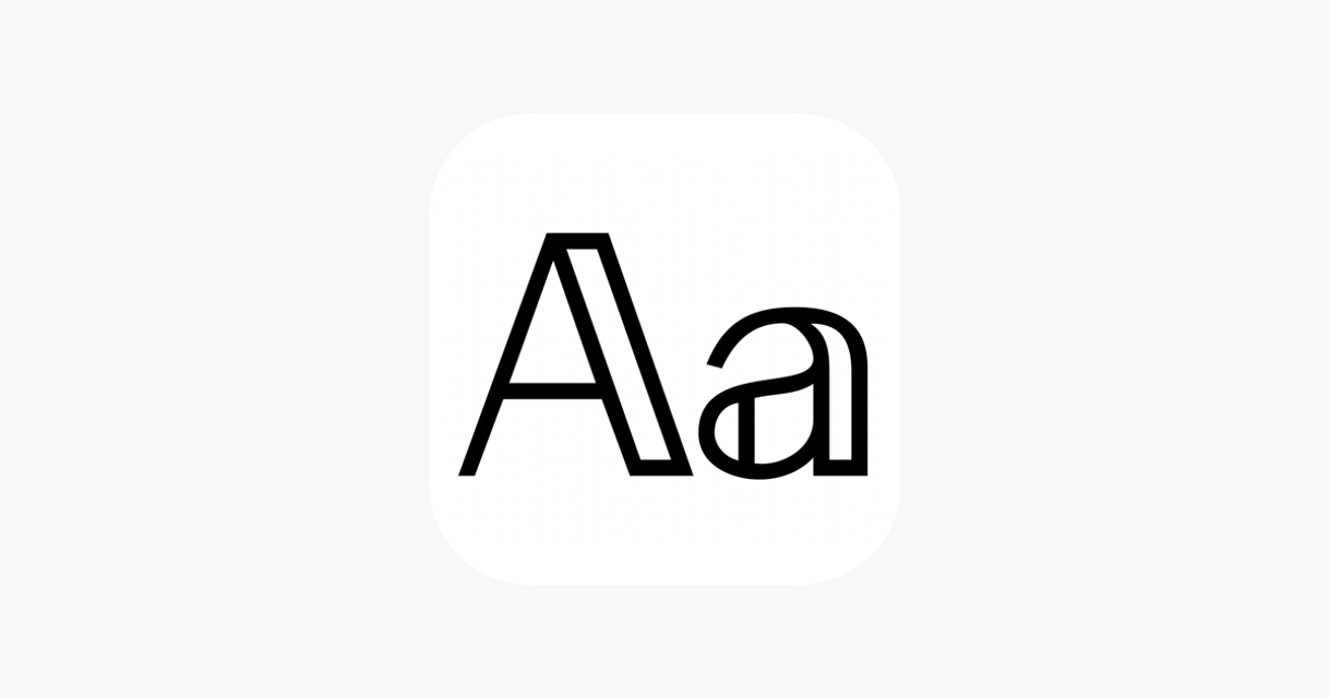 Moda ‎Fonts na App Store