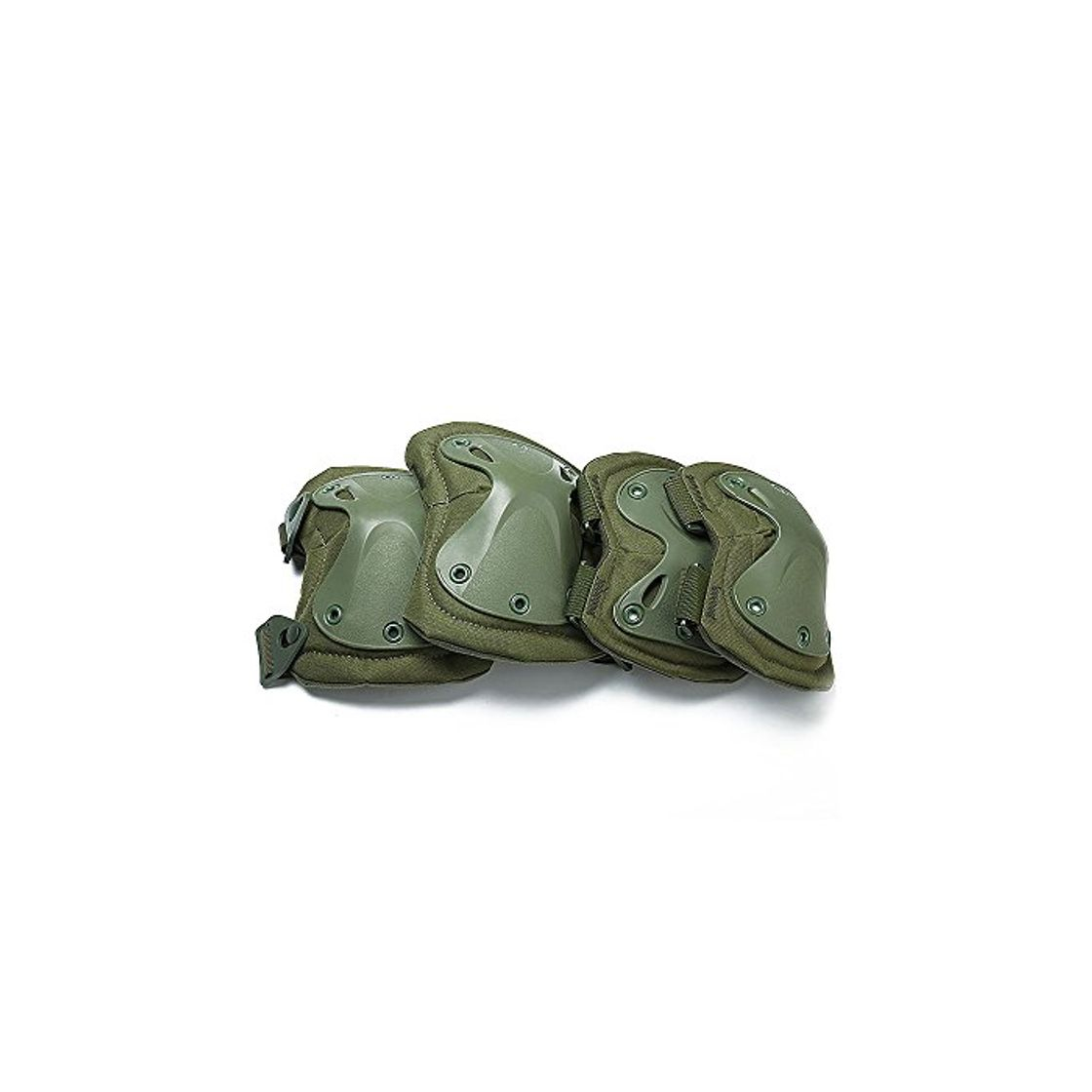 Product Rodilleras y coderas duras almohadilladas para combate táctico militar duro. Almohadillas de