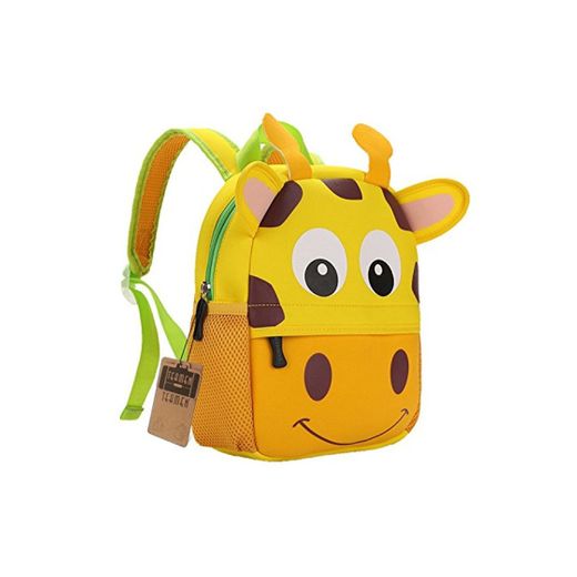 Mochila para niños, Animal Mochila Escolar TEAMEN® Toddler Kids Mochila Escolar para