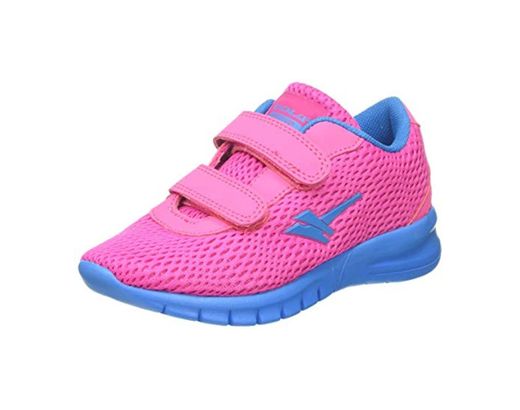 Gola Beta 2 Velcro, Zapatillas Deportivas para Interior para Niñas, Rosa