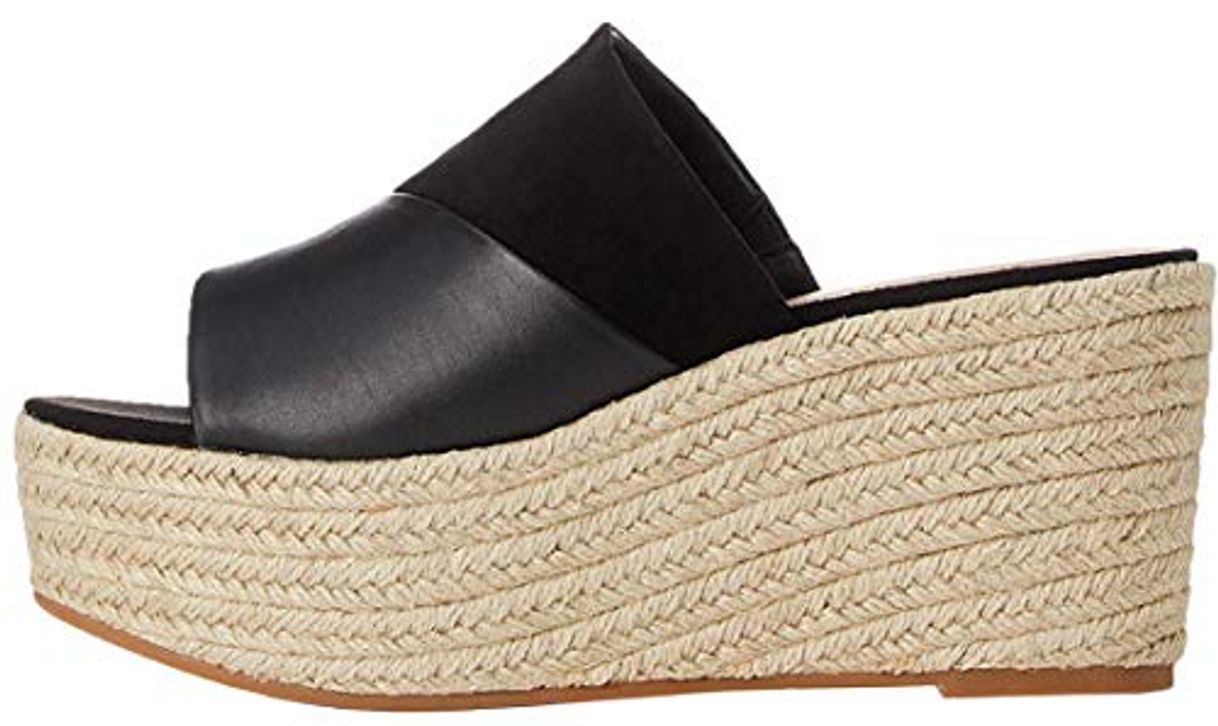 Product find. Wedge Mule Espadrille Sandalias con Punta Abierta