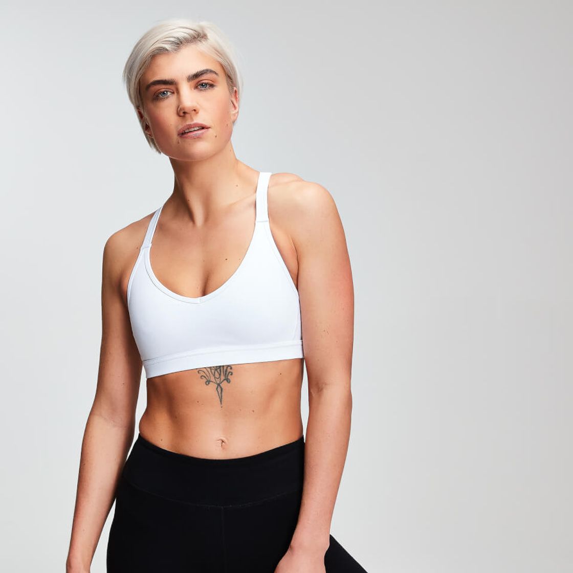 Moda Comprar Sujetador Deportivo con Rejilla Power | Blanco |