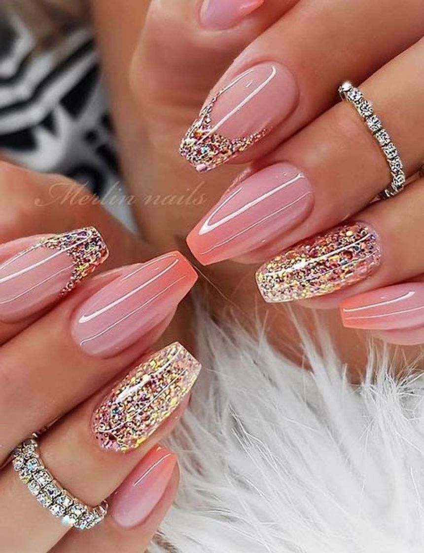 Fashion Pink nails 💖