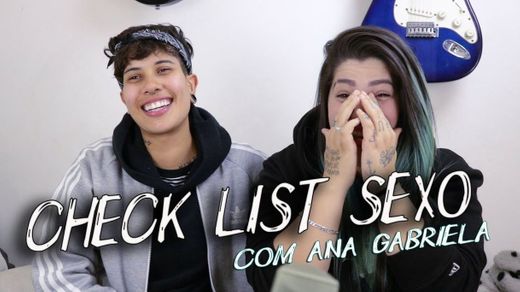 CHECK LIST DE $3X0 com Ana Gabriela - Samia Neri - YouTube