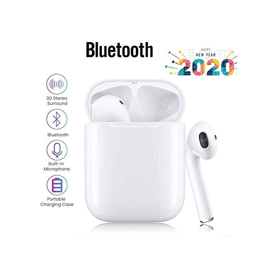 Product Auriculares Bluetooth, Auriculares inalámbricos Bluetooth Headphones Estéreo In-Ear Auriculares Wireless Earbuds Deportivos