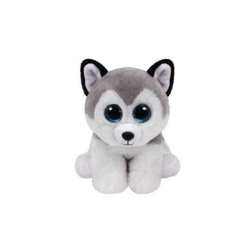 TY - Beanie Babies Buff, peluche husky, 15 cm