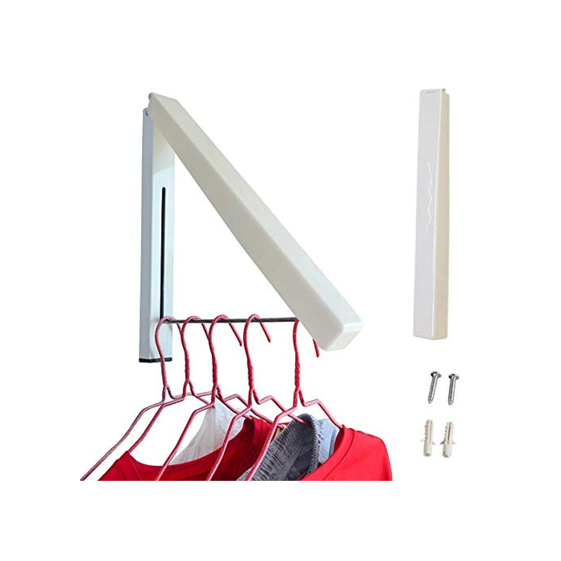 Social NEEGO Percheros De Pared Plegable Suspensión de Pared Percheros Plegable Colgador De