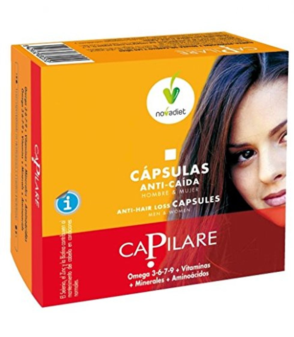 Product Capilare Anticaída del Cabello 60 cápsulas de Nova Diet