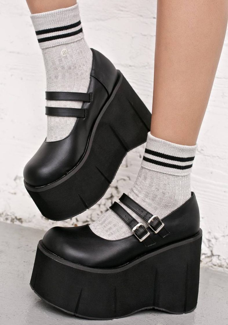 Social Demonia Evil Crybaby Mary Janes | Dolls Kill