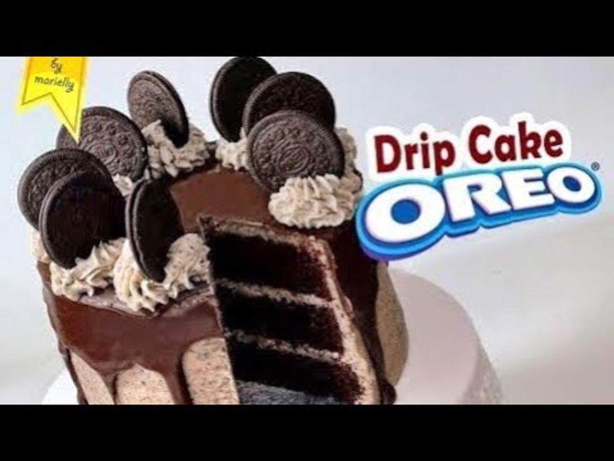 Fashion Tarta OREO DRIP CAKE / Receta by MARIELLY - YouTube