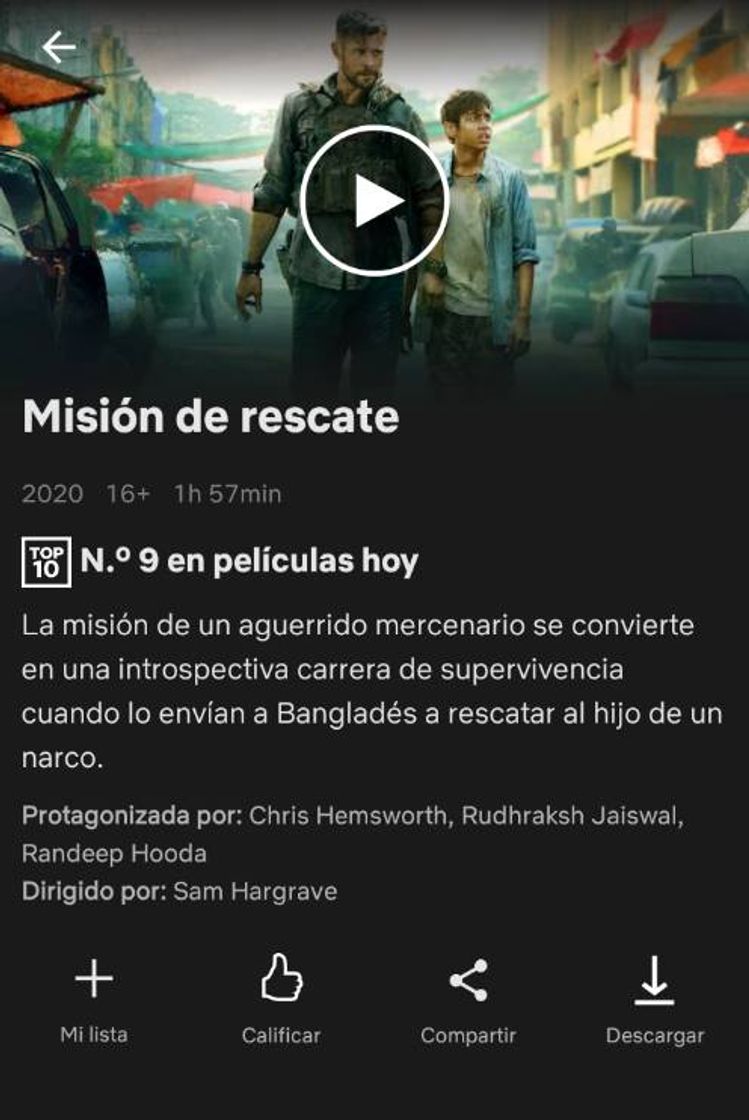 Películas Extraction | Netflix Official Site