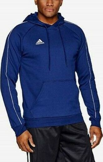 adidas Core18 Hoody Sweatshirt, Hombre, Negro