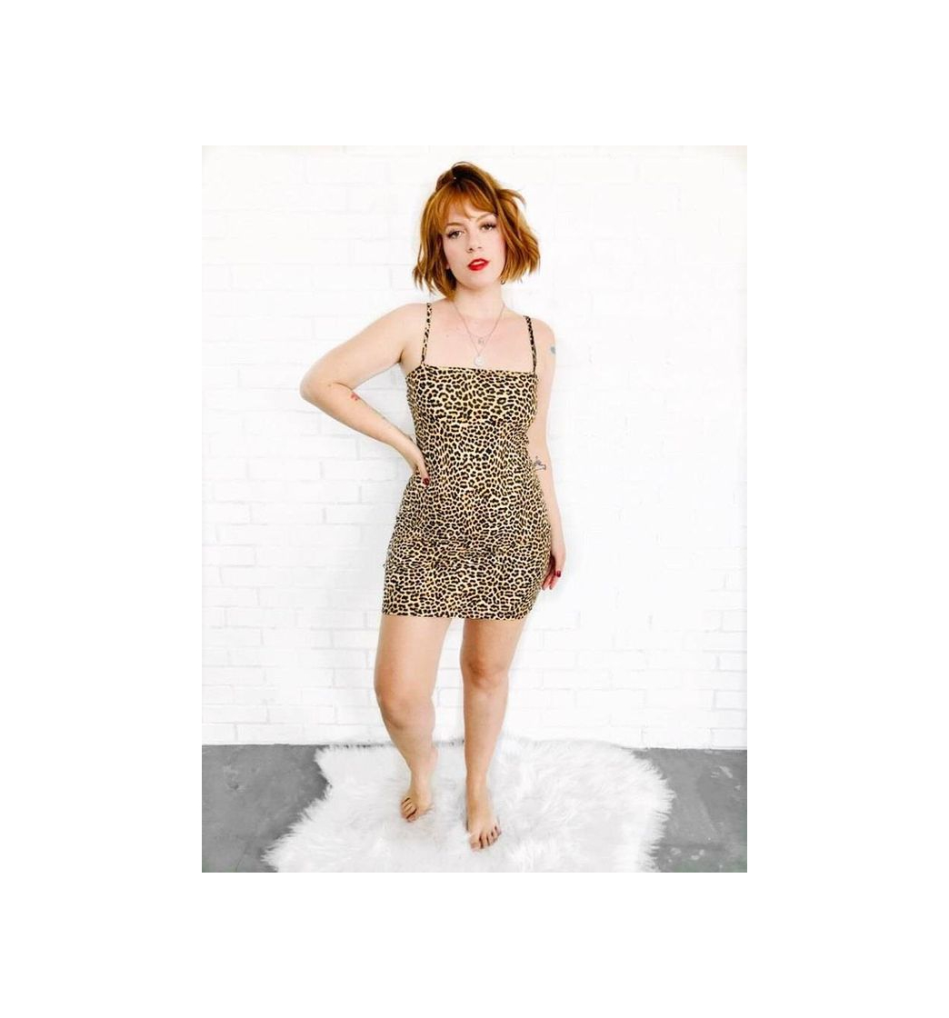 Vestido Tubinho Onça Brigite 