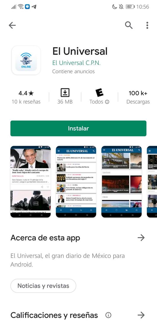 Aplicaciones El Universal - Apps on Google Play