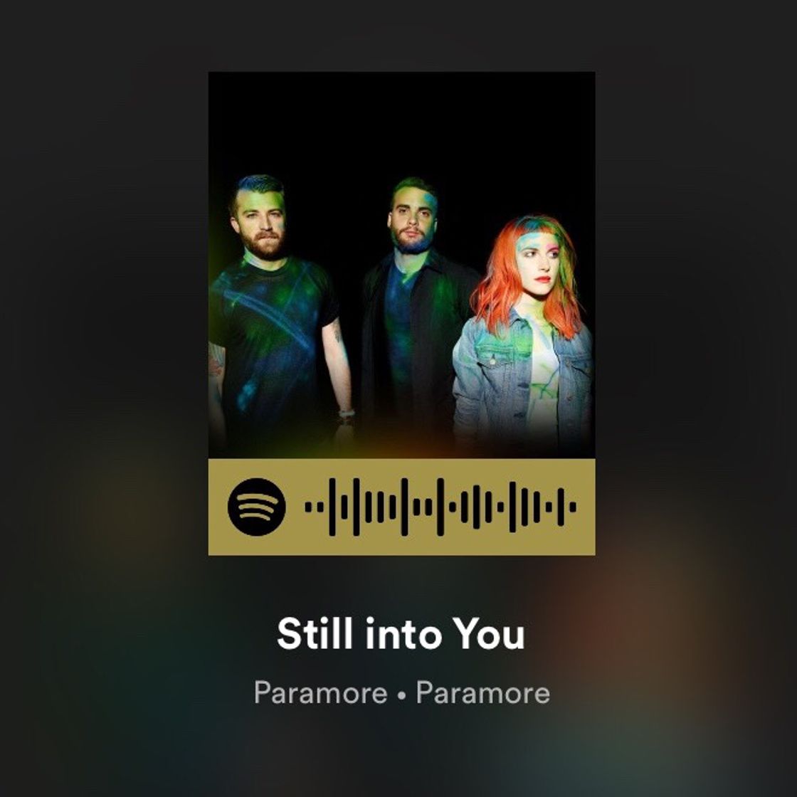 Canción Still into You - Paramore