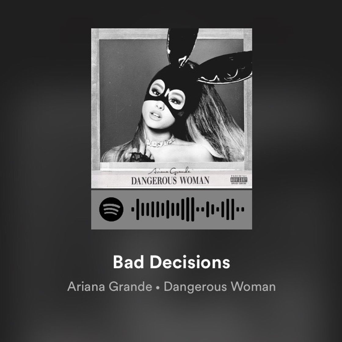 Music Bad Decisions - Ariana Grande