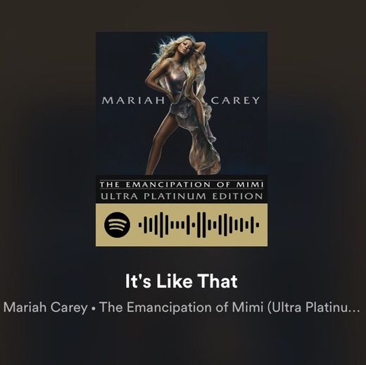 It’s Like That - Mariah Carey