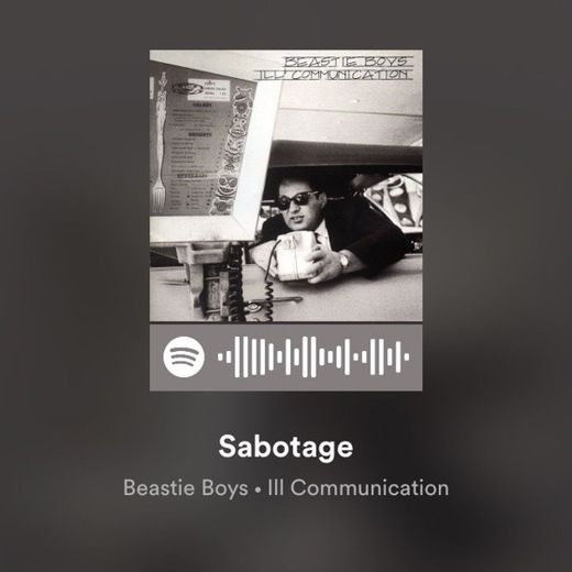 Sabotage - Beastie Boys