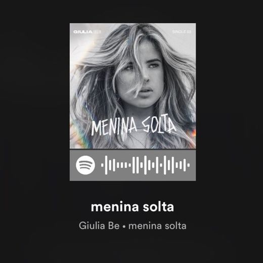 menina solta - Giulia Be 