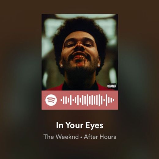 In Your Eyes - The Weeknd