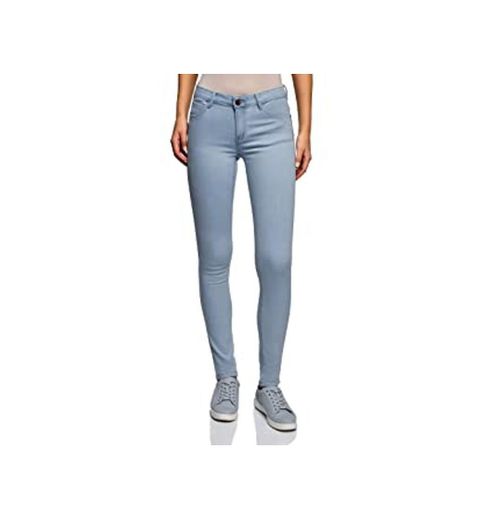 Only onlROYAL REG SKINNY JEANS PIM504 NOOS - Vaqueros Mujer, Azul