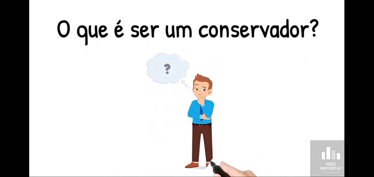 Moda Vídeo sobre o que é ser um conservador