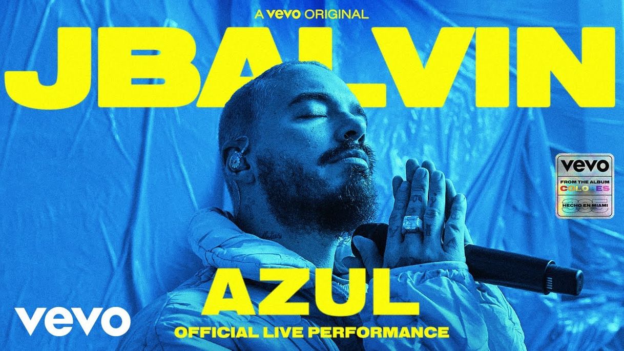 Music J Balvin - Azul (Official Live Performance) | Vevo - YouTube