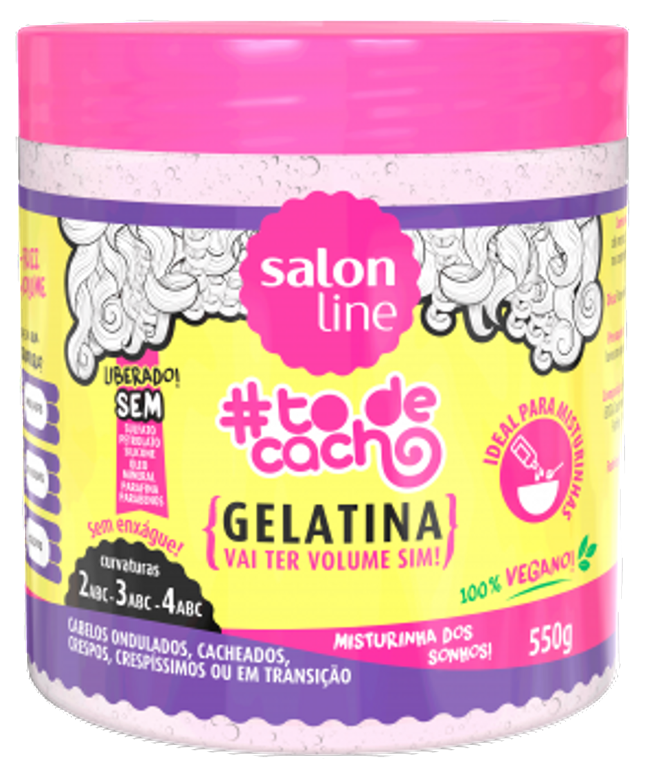 Fashion gelatina para dar volume 