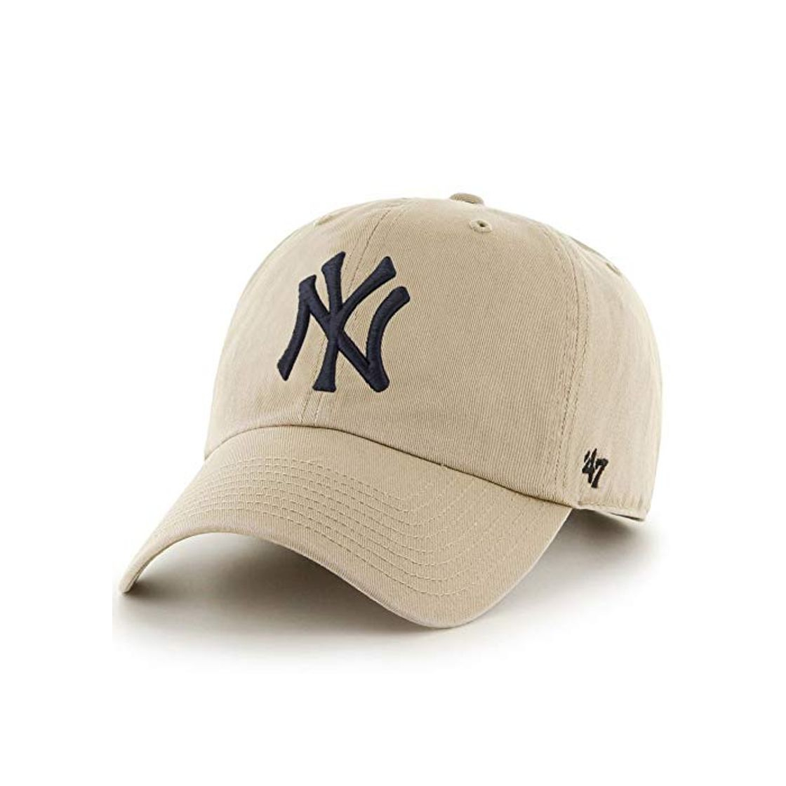 Social Gorra curva beige de New York Yankees MLB Clean Up de 47
