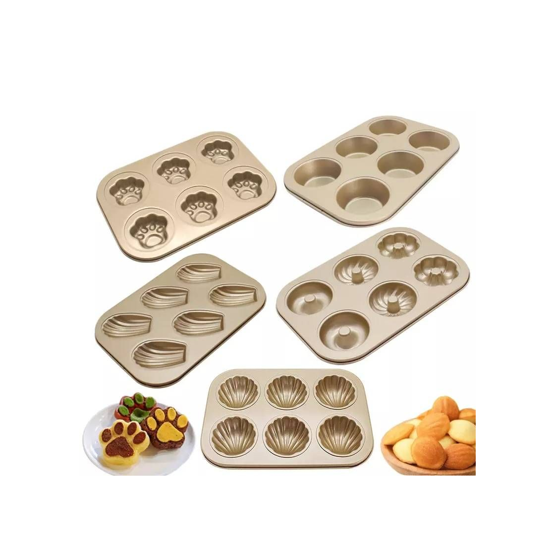 Social Moldes para muffin 
