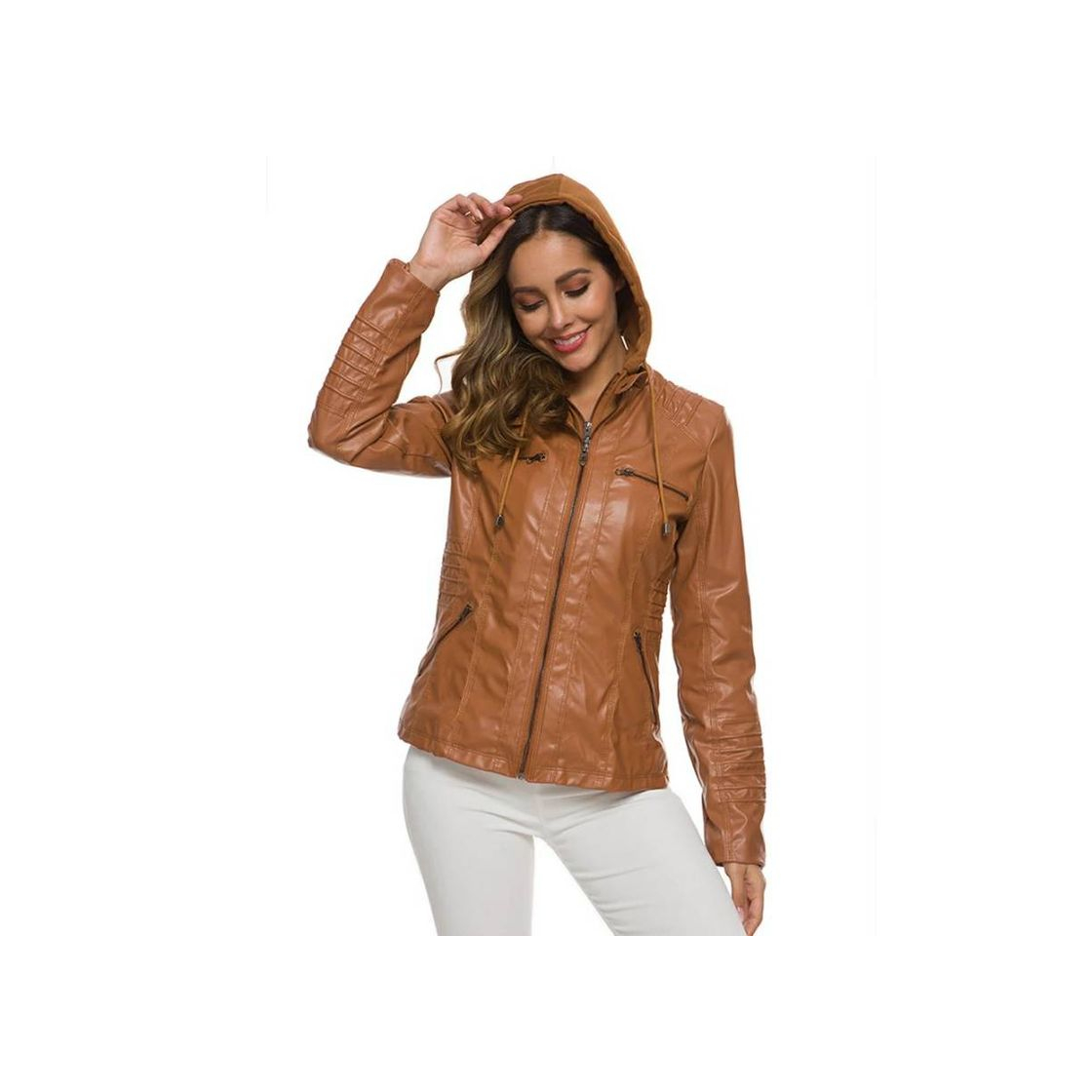 Social Chaqueta de mujer con capucha