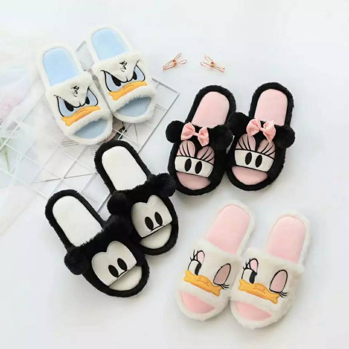 Social Pantuflas con personajes de Disney