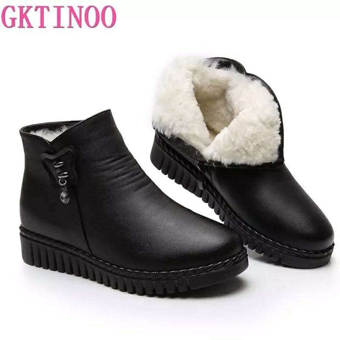 Social Botines con interior de peluche