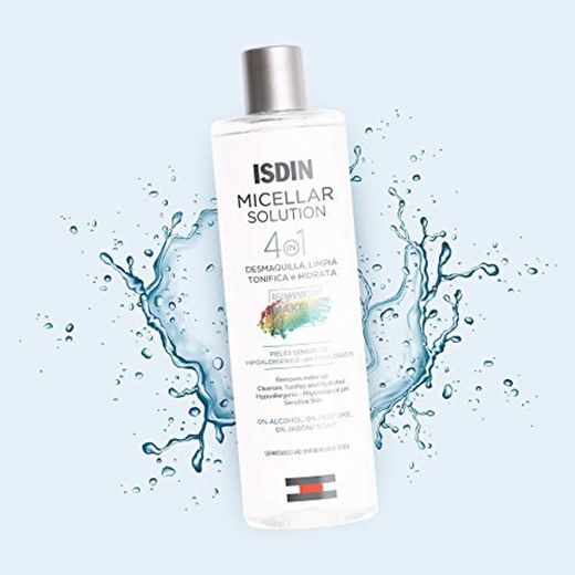 ISDIN Micellar Solution Agua Micelar Limpieza facial 4 en 1