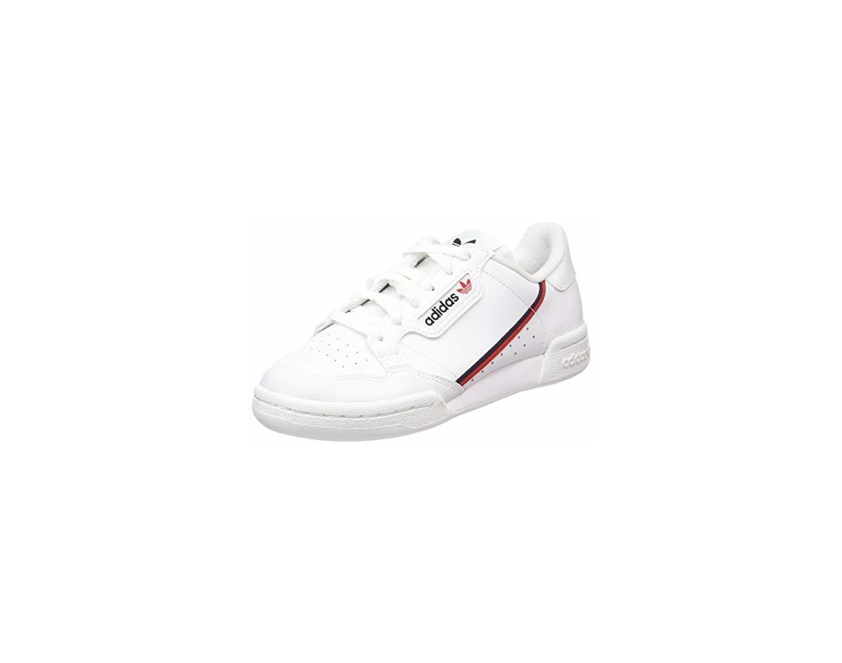 Moda Adidas Continental 80 J, Zapatillas de Deporte Unisex-Child, Blanco