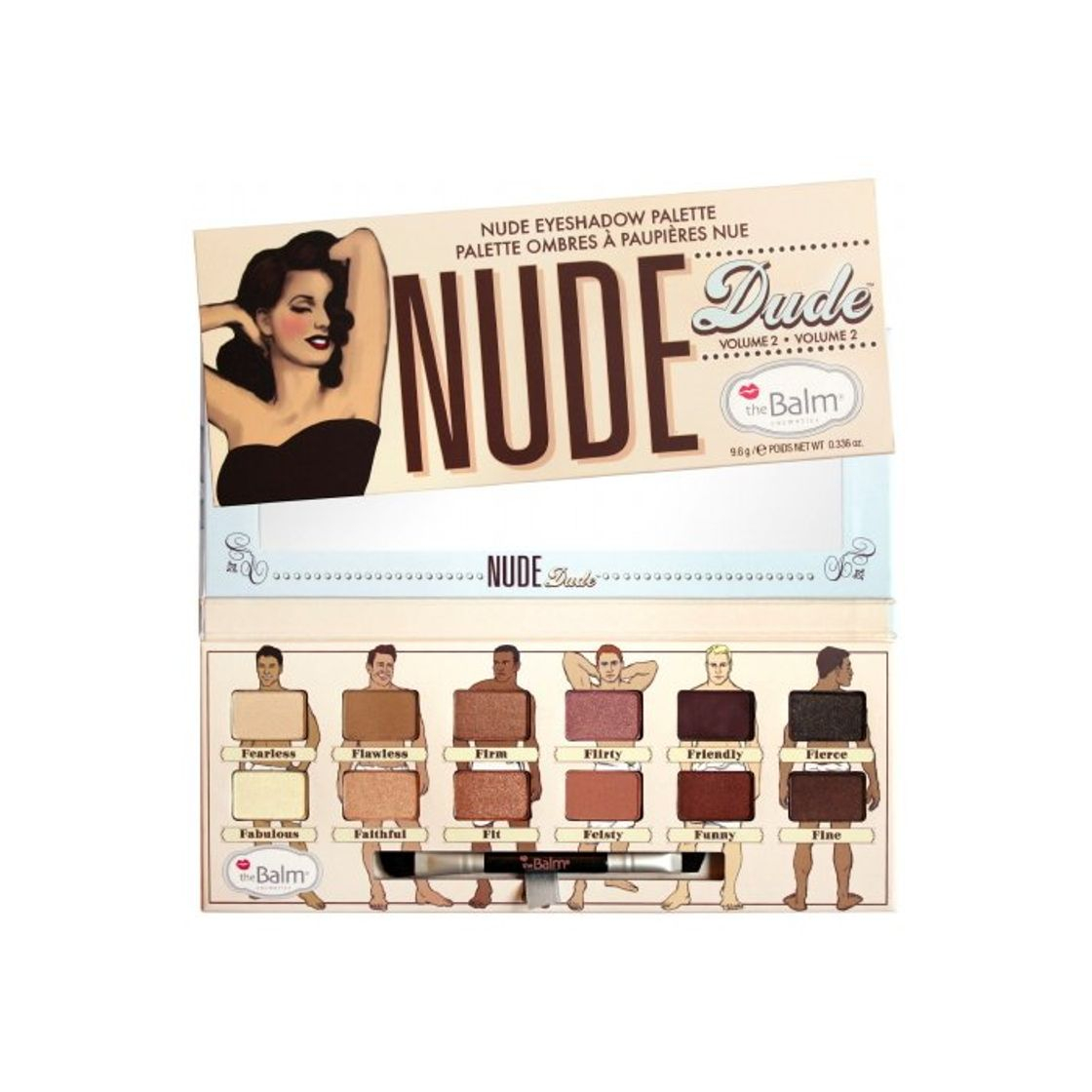 Products 3 Pack) theBalm Nude Dude Nude Eyeshadow Palette Volume 2