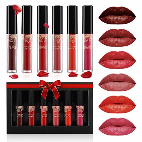 Belleza Luckyfine Pintalabios Mate Permanente 6 pcs