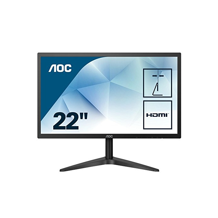 Electronic AOC 22B1H – Monitor de 21,5” con Pantalla Full HD